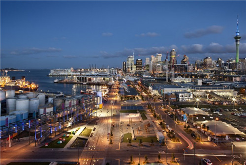 奧克蘭海濱工業區北碼頭長廊濱水景觀的改造