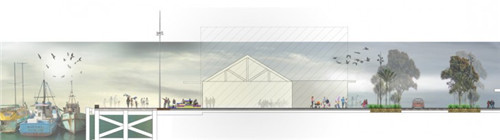 奧克蘭海濱工業區北碼頭長廊濱水景觀的改造