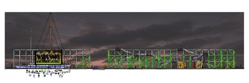 奧克蘭海濱工業區北碼頭長廊濱水景觀的改造