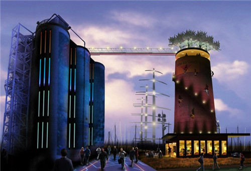 奧克蘭海濱工業區北碼頭長廊濱水景觀的改造