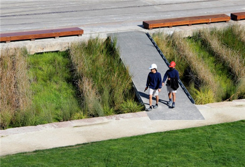 奧克蘭海濱工業區北碼頭長廊濱水景觀的改造