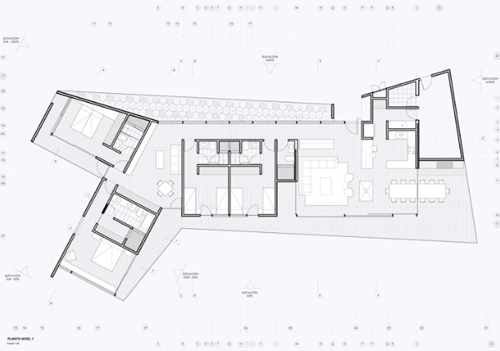 處處可以看到湖景的房子——智利“竄鳥”木屋別墅設計