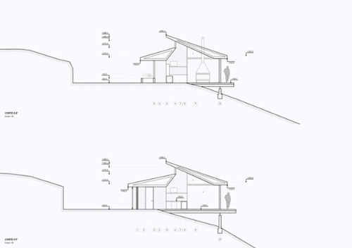 處處可以看到湖景的房子——智利“竄鳥”木屋別墅設計