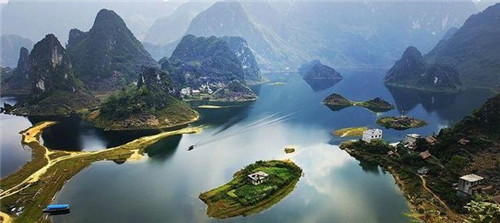 百色凌云浩坤湖國家濕地公園