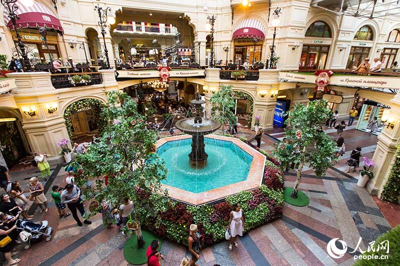 又是一年賞花時 莫斯科花卉節正在進行中