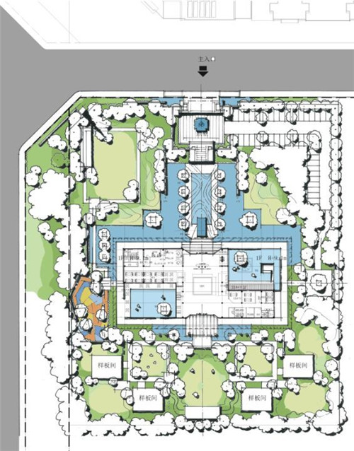 笛東臻品 :“以簡(jiǎn)勝繁”中建 · 天府公館