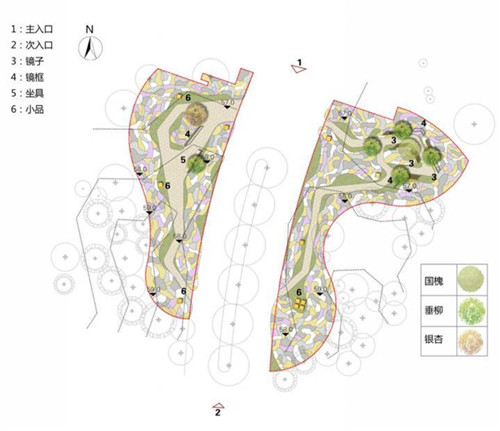 河北省第二屆（秦皇島）園博會花境創意作品——鏡花九象