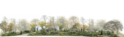 河北省第二屆（秦皇島）園博會花境創意作品——鏡花九象