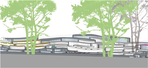 河北省第二屆園博會花境創意作品——花漫“水圖”卷