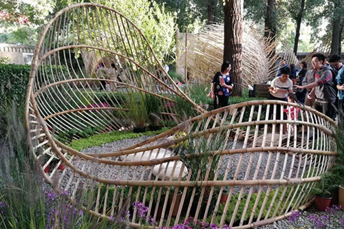 北京林業大學舉辦首屆國際花園建造節