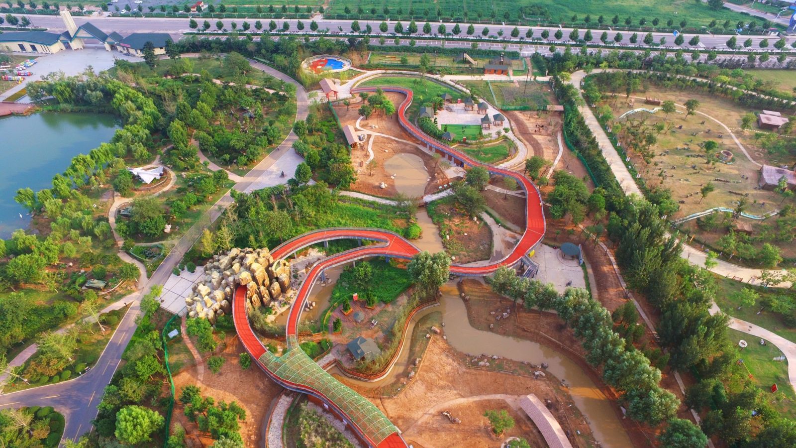 園冶杯專業獎：臨沂動植物園散養區景觀設計