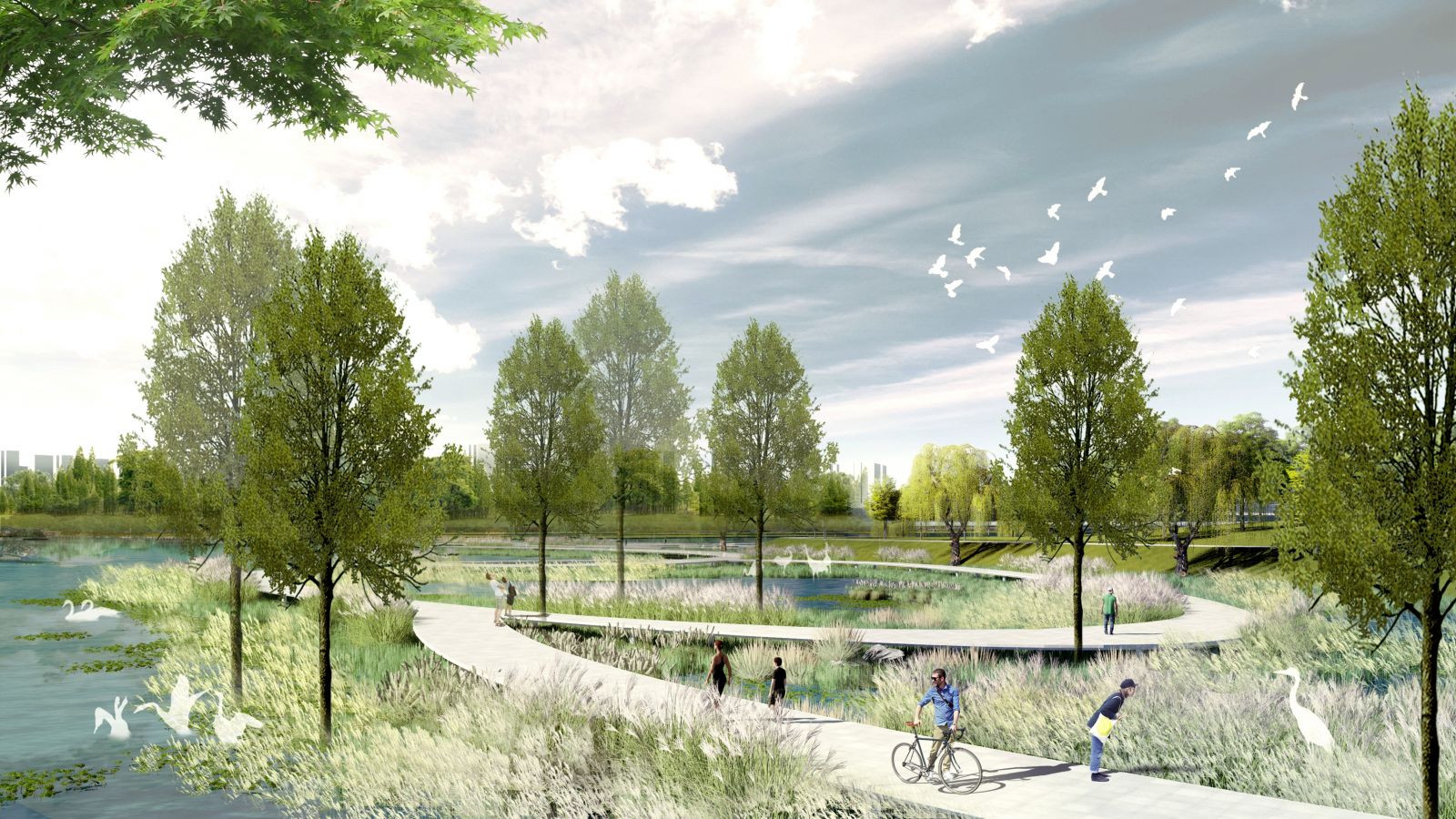 園冶杯專業獎：濟南章丘小東山濕地公園