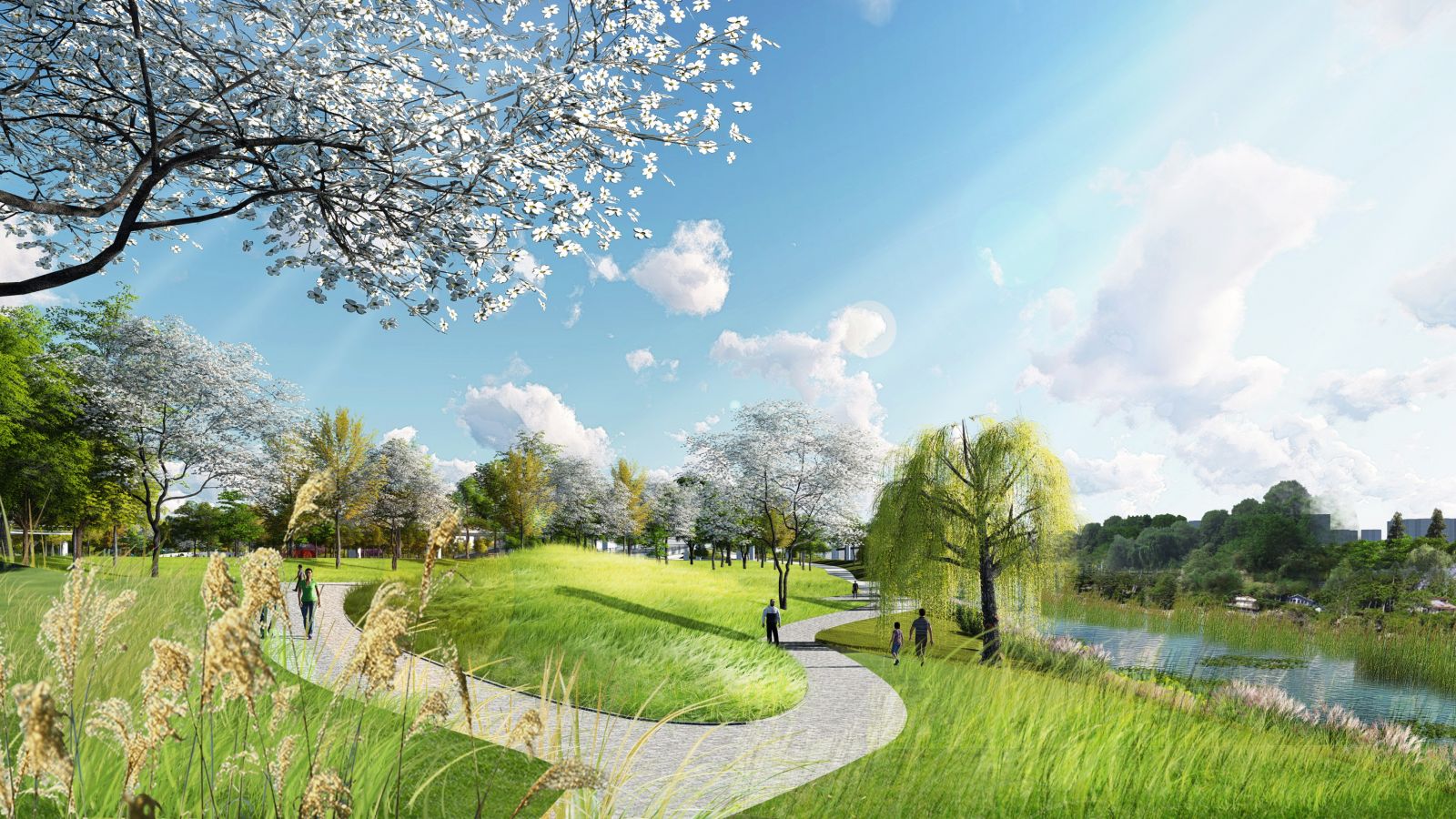 園冶杯專業獎：濟南章丘小東山濕地公園