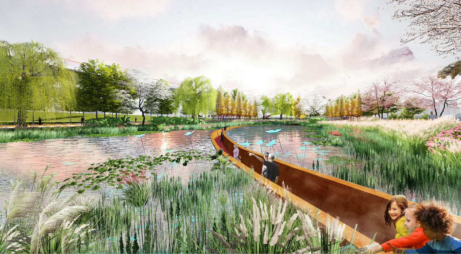 園冶杯專業獎：濟南章丘小東山濕地公園