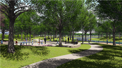 園冶杯專業(yè)獎：武陟龍澤湖公園