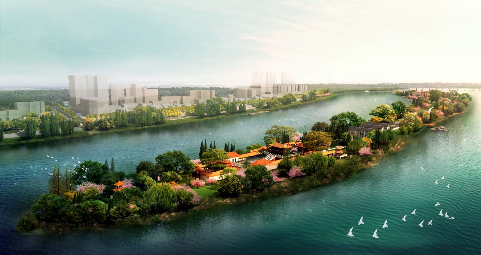 園冶杯專業獎：衡陽市東洲島綜合開發項目景觀設計