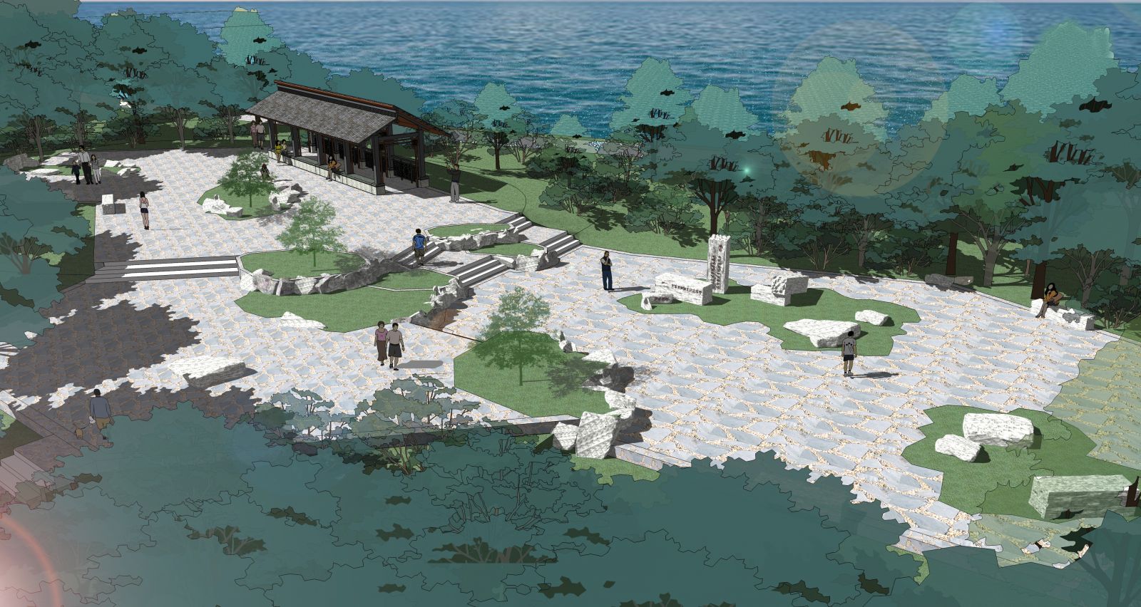 園冶杯專業獎：衡陽市東洲島綜合開發項目景觀設計