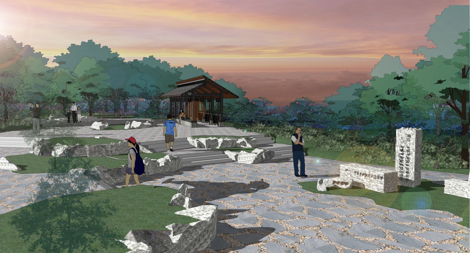 園冶杯專業獎：衡陽市東洲島綜合開發項目景觀設計