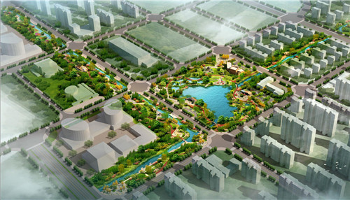 園冶杯專業獎:鳳陽縣新城區水系治理工程