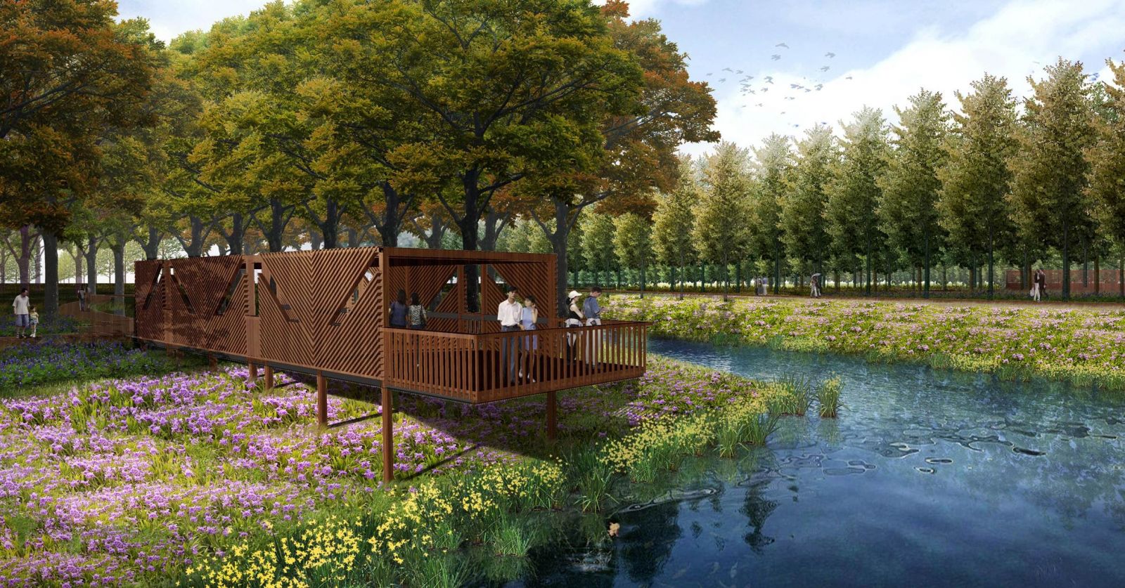 園冶杯專業獎:黃驊城西花卉園工程設計方案