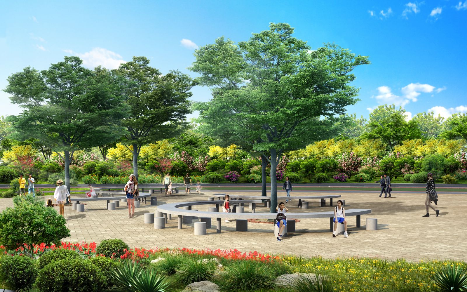 園冶杯專業獎：天津市雙青公園景觀方案設計