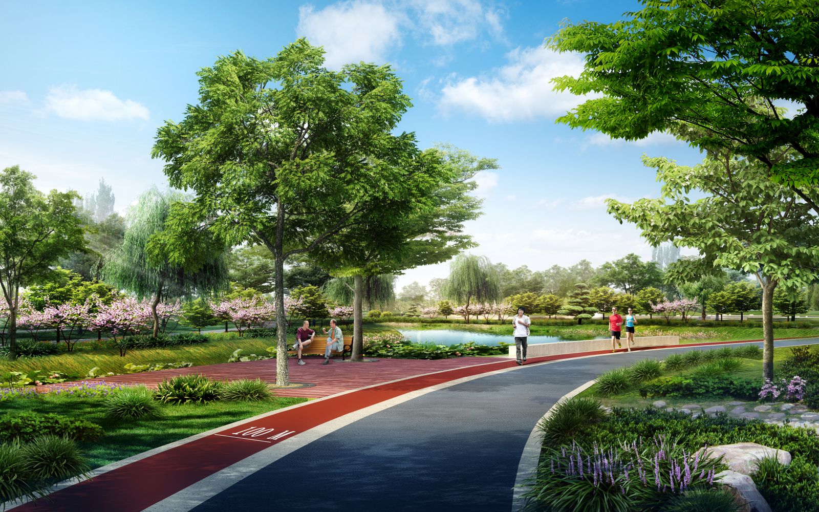 園冶杯專業獎：天津市雙青公園景觀方案設計