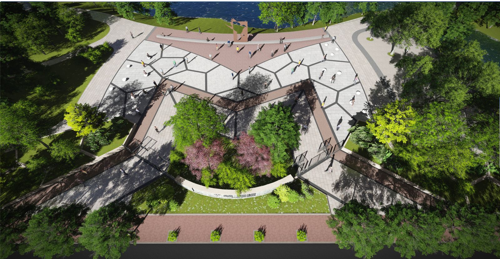 園冶杯專業獎：天津市雙青公園景觀方案設計