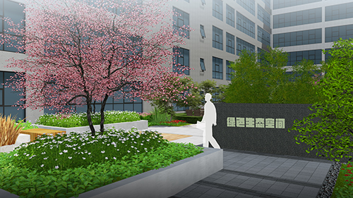 園冶杯專業(yè)獎:新華國際廣場天井園林景觀