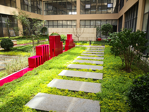 園冶杯專業(yè)獎:新華國際廣場天井園林景觀