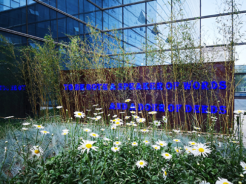 園冶杯專業(yè)獎:新華國際廣場天井園林景觀