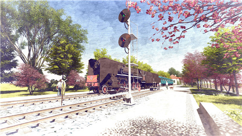 園冶杯專業獎：明水鐵路公園景觀規劃設計