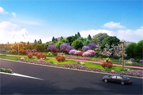 園冶杯專業獎:銅梁區迎賓路延伸段道路工程景觀提質工程設計