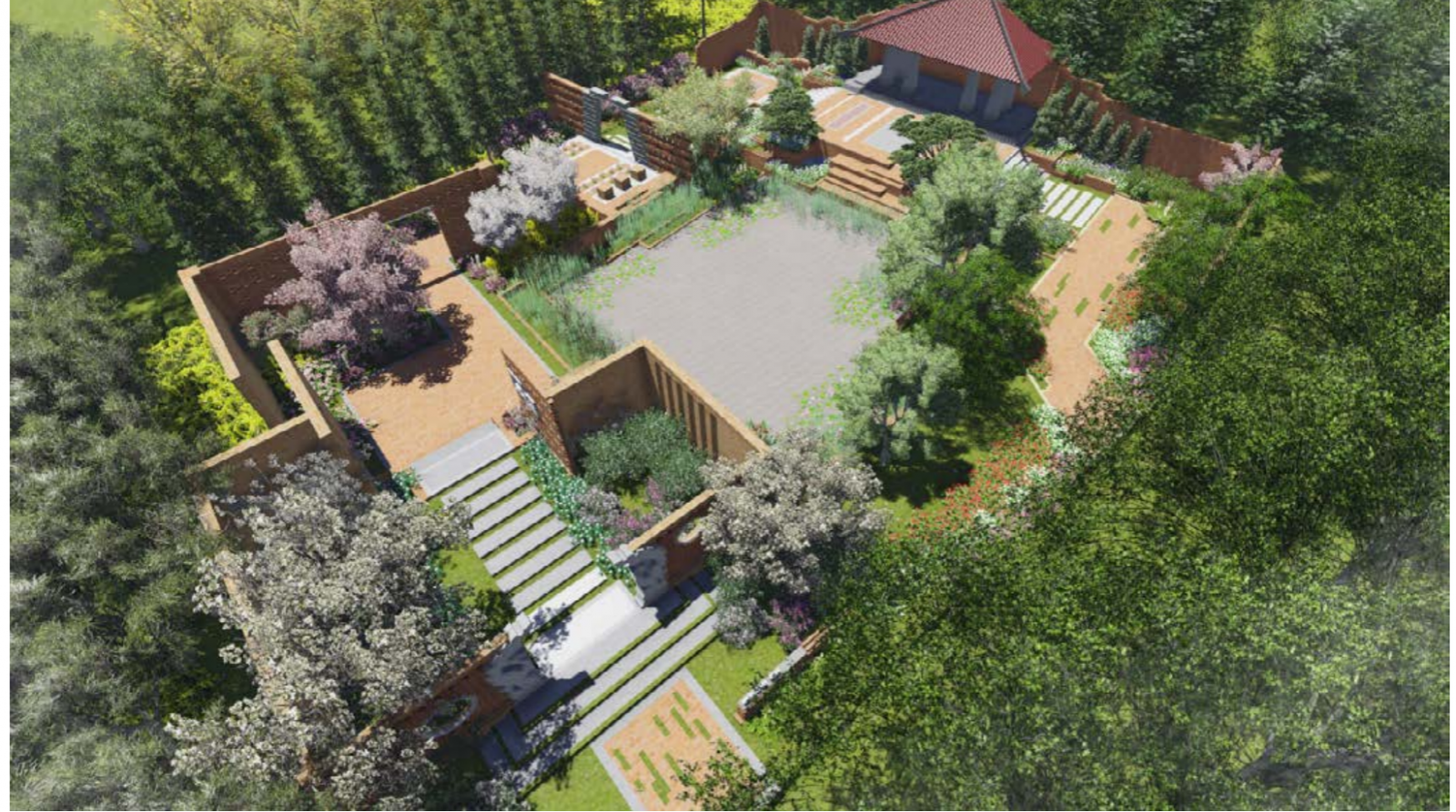 園冶杯專業獎：唐山世園會“武漢園”