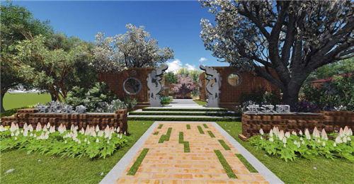 園冶杯專業獎：唐山世園會“武漢園”