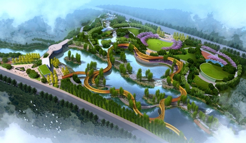 園冶杯專業獎：忠莊河、劍江路景觀提升改造及環境綜合整治工程