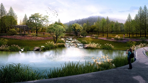 園冶杯專業獎：忠莊河、劍江路景觀提升改造及環境綜合整治工程