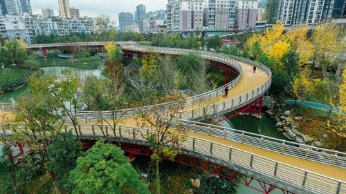 園冶杯專業獎：忠莊河、劍江路景觀提升改造及環境綜合整治工程