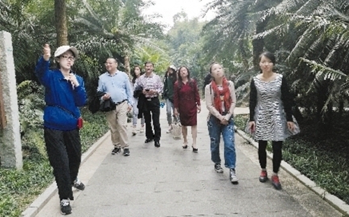 廣西旅游發展成就采風活動走進南寧