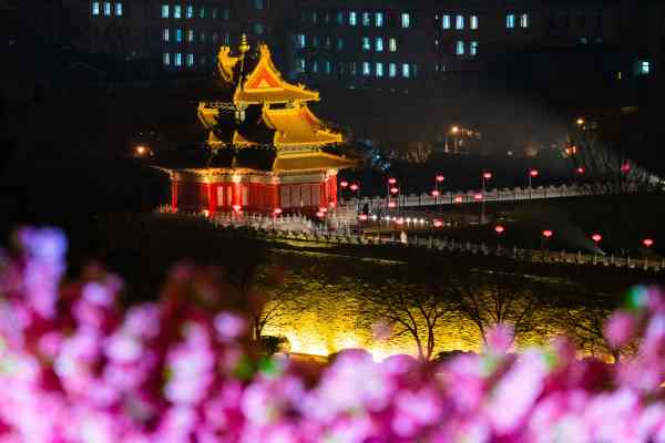 北京：600歲紫禁城上演現代燈光秀