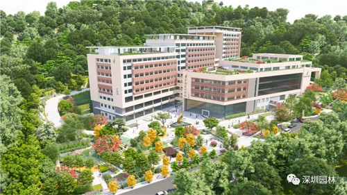 雖然這是座醫院,但景觀美的不像話!