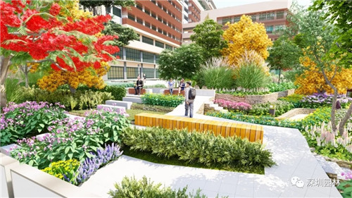 雖然這是座醫院,但景觀美的不像話!