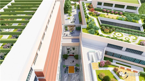 雖然這是座醫院,但景觀美的不像話!