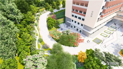 雖然這是座醫院,但景觀美的不像話!