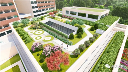 雖然這是座醫院,但景觀美的不像話!