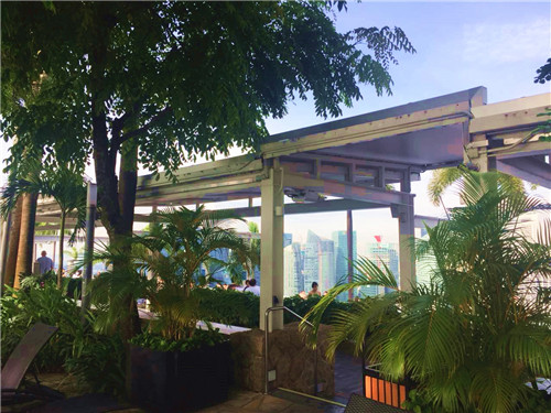 無邊際泳池，令人驚嘆的空中景觀