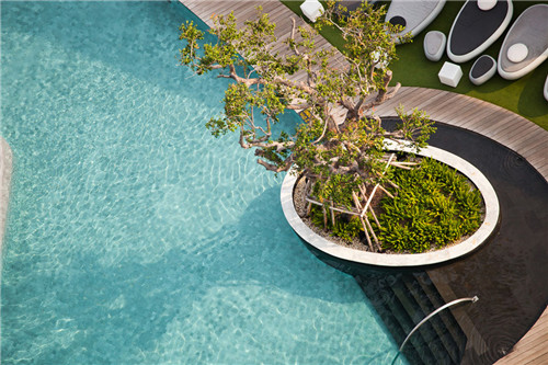 無邊際泳池，令人驚嘆的空中景觀