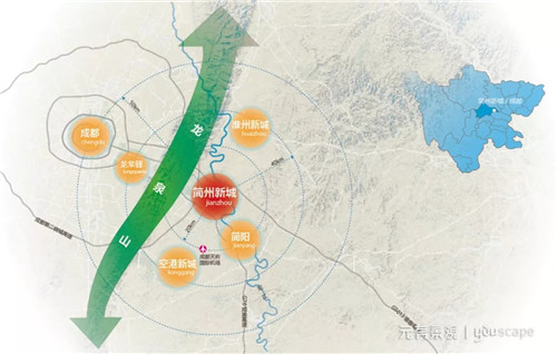 蜀國新天府，秀色看簡州——成都龍升公園