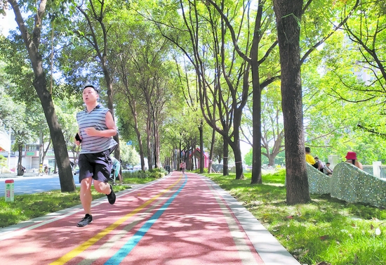 成都天府綠道 既是生態線也是民生線