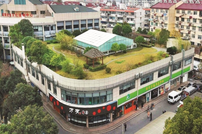上海在城市更新中大力推廣立體綠化(多圖)