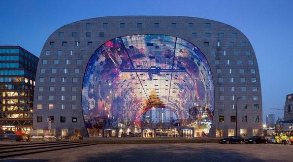 鹿特丹“市集住宅”：對(duì)菜場(chǎng)改造的另一種嘗試